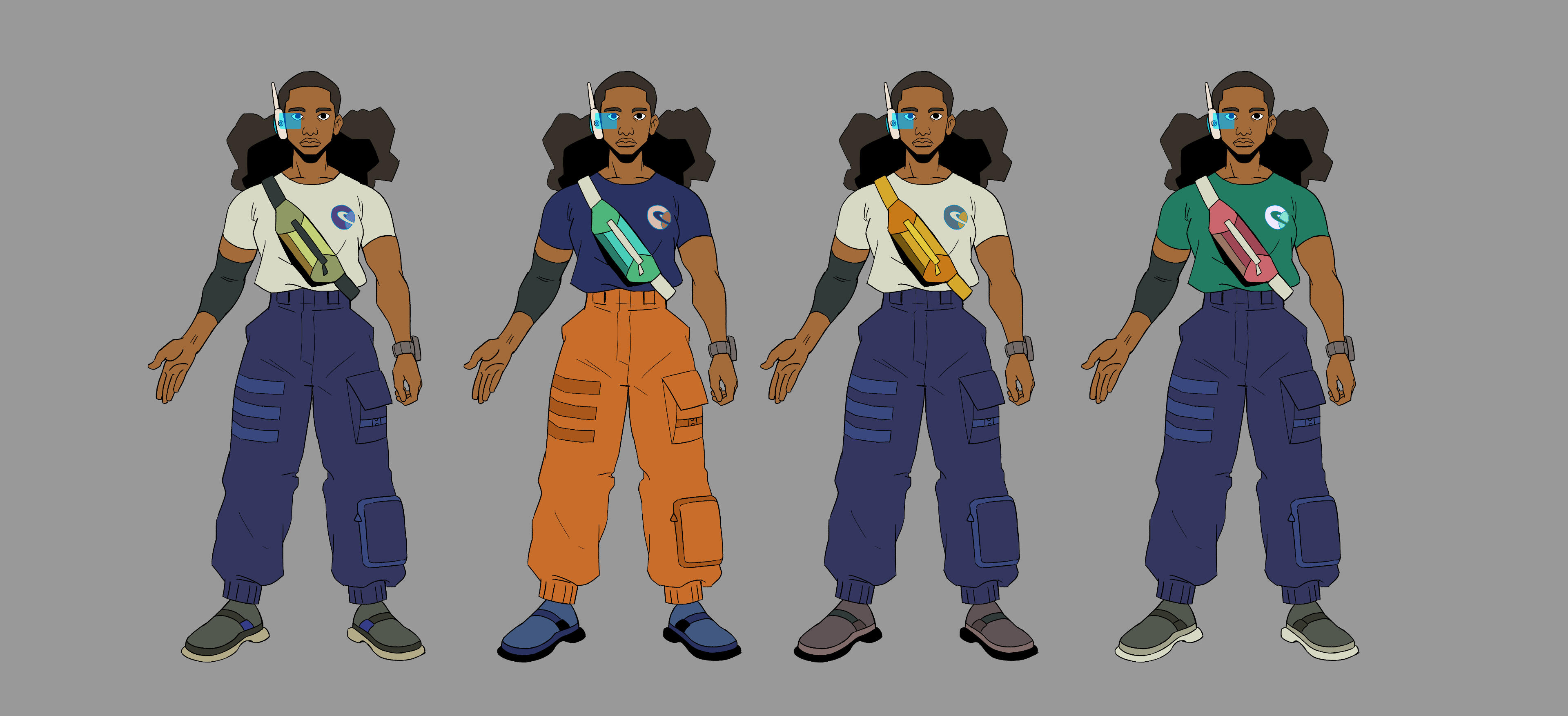 Space Researcher Color Exploration